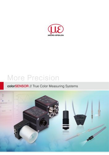 True Color Measuring Systems // colorSENSOR