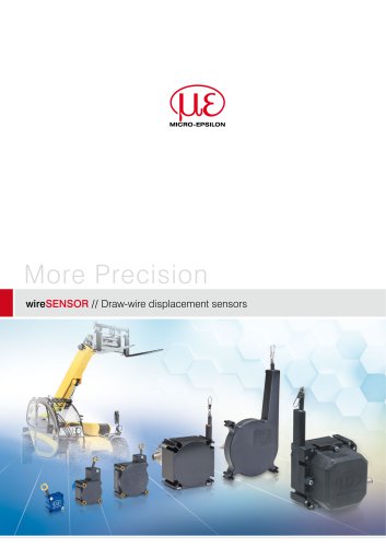 wireSENSOR // Draw-wire displacement sensors