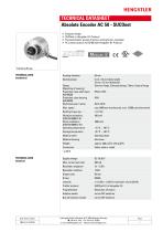 Absolute Encoder AC 58 - SUCOnet