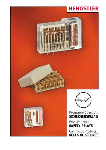 relay product range