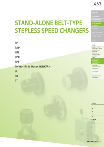 Speed change Pulley