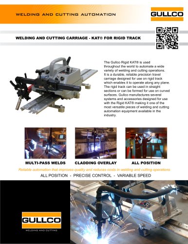 Automatic Welding Carriage for Rigid Track - KAT