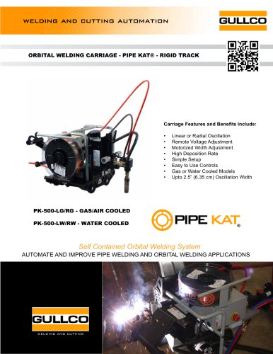 Pipe KAT® - Pipe Welding Carriage - Rigid Tr