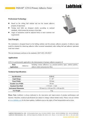 CZY - G Primary Tester