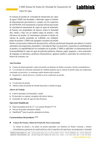 Evaluación de las propiedades de barrera de humedad de los materiales de los envases desecantes