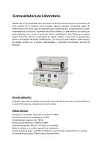 HST-H3 Termoselladora de Laboratorio se diseña para determinar los parámetros de sello caliente de la muestra, como películas básicas - 1