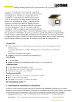 Instrument de test de transmission de vapeur d'eau pour l'efficacité des bâtiments avec des bobines d'étanchéité en polymère-1