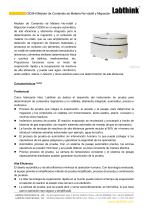 Instrumento de análisis de materia migratoria total de materiales para vasos para bebidas calientes - 1