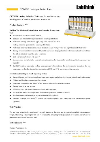 Label Stickers Adhesion Strength Tester