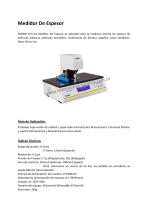 Labthink CHY-CA Medidor De Espesor - 1