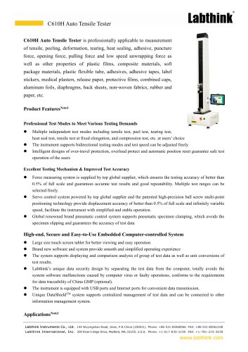 Physical Property Assessment for Renewable Resource-Based Packaging Integrity