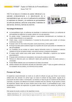 Prueba de la barrera de helio del grafeno mediante la medición de la diferencia de presión - 1