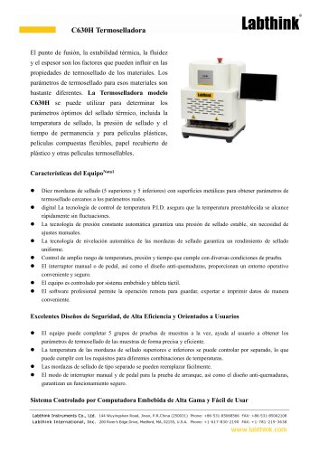 Prueba de integridad del sello de envoltura flexible para envases de alimentos y productos farmacéuticos