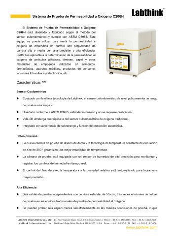 Prueba de resistencia del sellado del envase y permeabilidad al oxígeno para productos cárnicos listos para el consumo