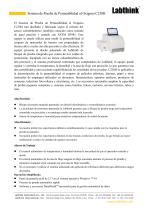 Prueba de tasa de transmisión de oxígeno (OTR) para bolsas de proteína en polvo - 1