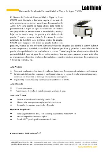 Prueba de transpirabilidad del cuero con el método del plato