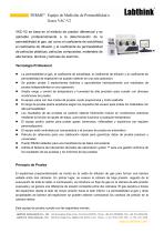 Pruebas de permeabilidad de envolturas plásticas basadas en datos en condiciones de almacenamiento en frío - 1