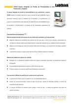 Sistema integrado de prueba de permeabilidad al aire, perforación y espesor Labthink C910H