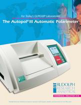 AUTOPOL III Polarimeter