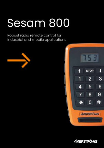 Sesam 800 product catalogue