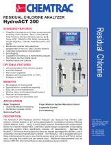 HydroACT 300 - Residual Chlorine Analyzer