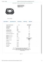 Electric rotary table ACR-106UT