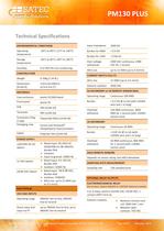 PM130 PLUS Datasheet - 4