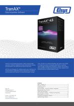 TranAX 4.5 Data Acquisition Software