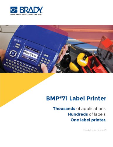 BMP®71 Label Printer