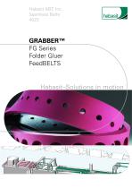 GRABBER FG Series - Folder Gluer Feedbelts