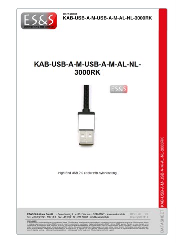 KAB-USB-A-M-USB-A-M-AL-NL-3000RK