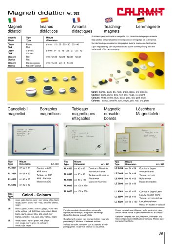 Teaching-magnets