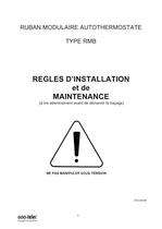 Self-thermostated modulary heating tapes RMB