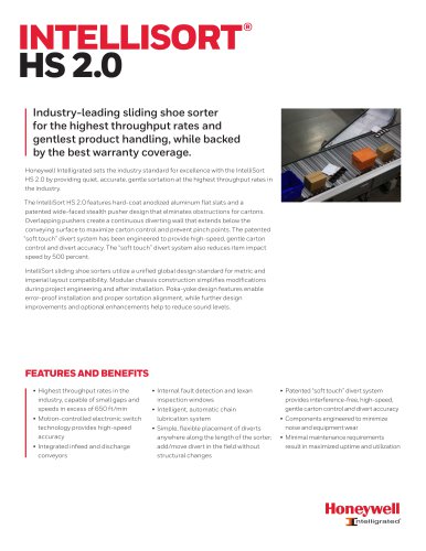 INTELLISORT&reg; HS 2.0
