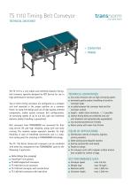 TS 1110 Timing Belt Conveyor