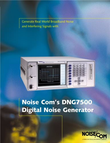   Digital Noise Generators    DNG7500 