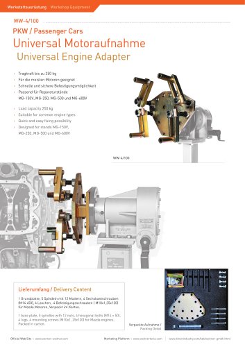 Universal Engine Adapter - 1