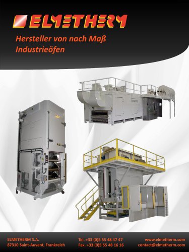 Continuous process oven