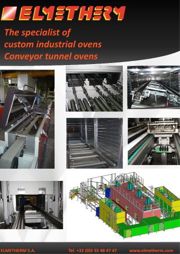 conveyor tunnel ovens