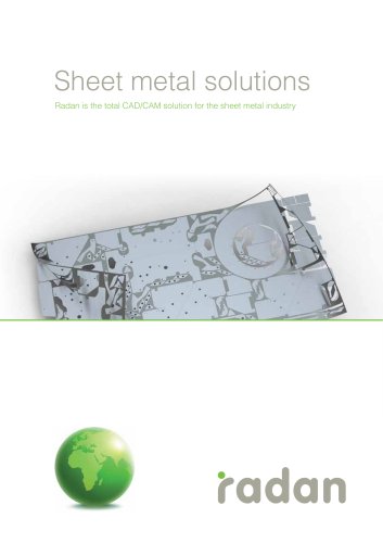 RADAN Sheet Metal Solutions