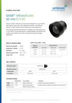 GASIR® Infrared Lens 60 mm f/1.25