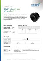 GASIR® Infrared Lens 8.5 mm f/1.2