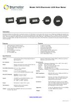 Model 3410 Electronic LCD Hour MeterMaintenance