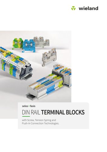 DIN RAIL TERMINAL BLOCKS