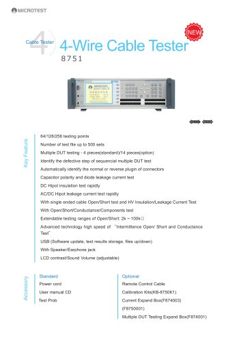 4-Wire Cable Tester_8751