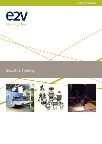 e2v Industrial heating brochure