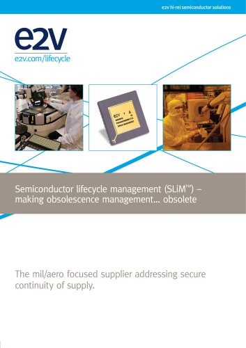 Semiconductor Lifecycle Management (SLiM) brochure