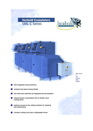 Granulators SML-C Series