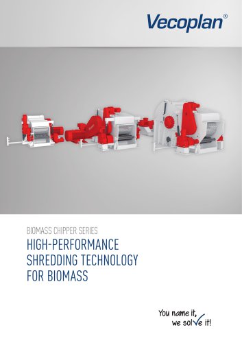 Biomass chippers series