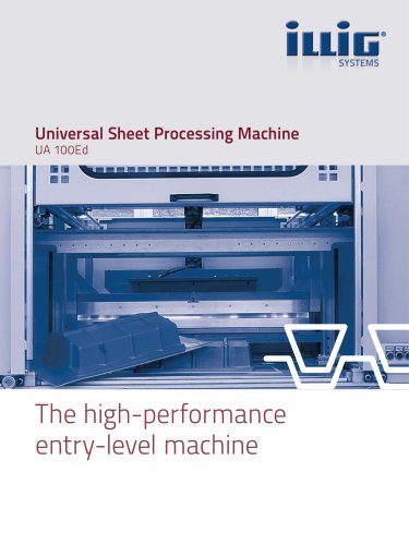 Universal Sheet Processing Machine UA 100Ed